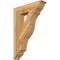 Ekena Millwork Funston Traditional Rough Sawn Bracket, Western Red Cedar, 6"W x 28"D x 40"H BKT06X28X40FST01RWR - alternate 1